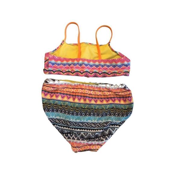 Girl's Breaking Waves Bikini - Picture 2 of 4